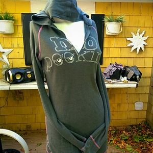 VS PINK hooded thermal